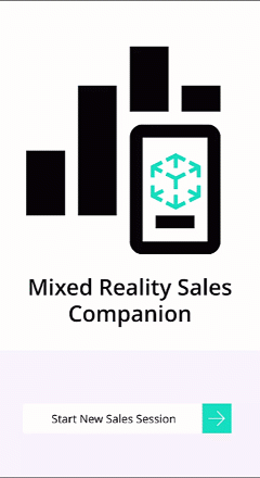 Mixed Reality Sales App