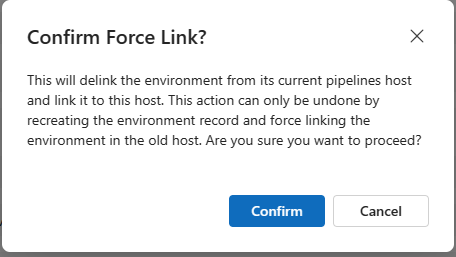 Force Link Disclaimer